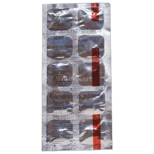 depaxil cr 25mg tablet 10's